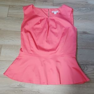 Pink New York & Company Sleeveless Blouse